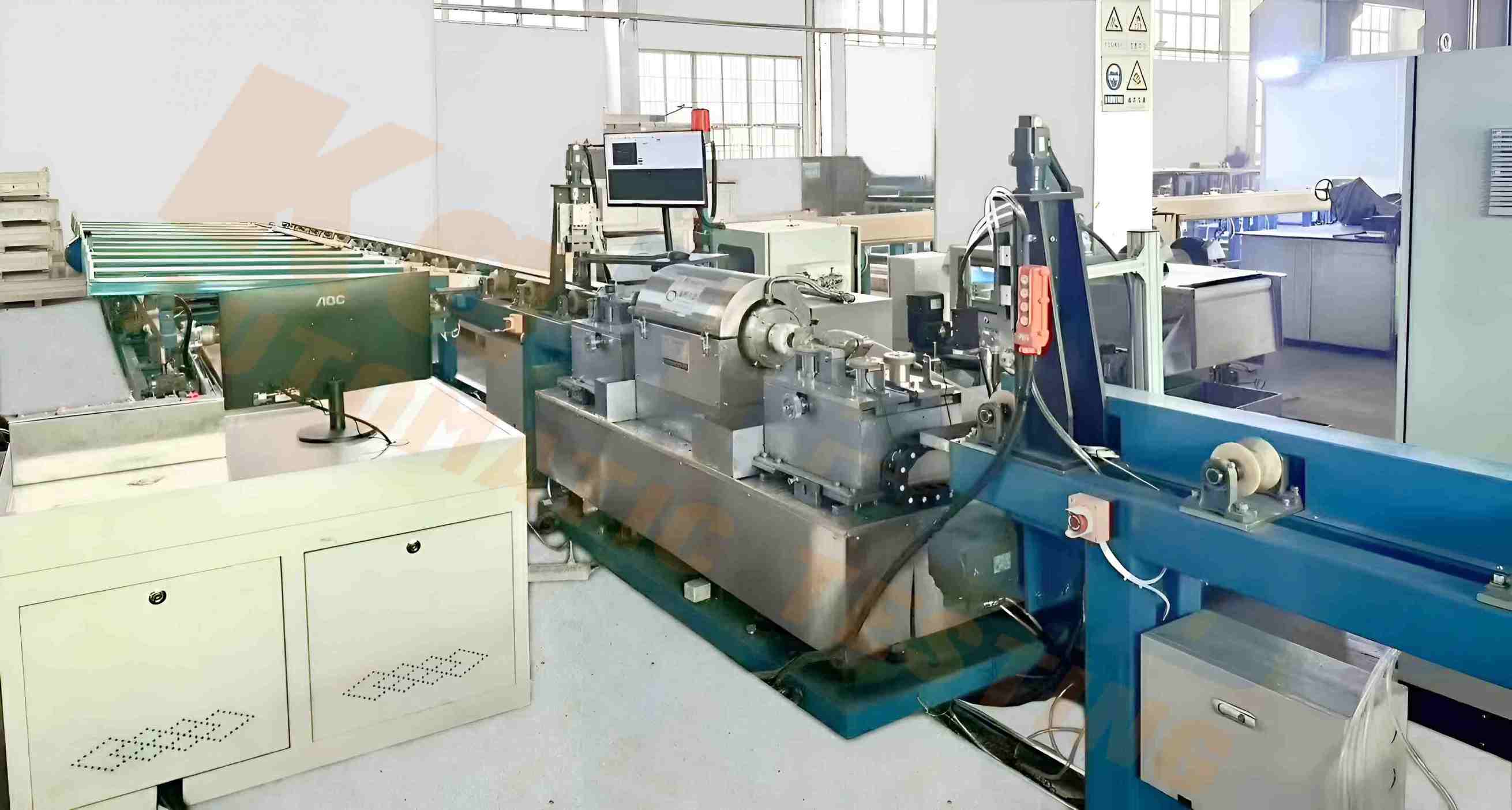 高速旋轉(zhuǎn)超聲波檢測(cè)系統(tǒng) 管、棒材批量檢測(cè)