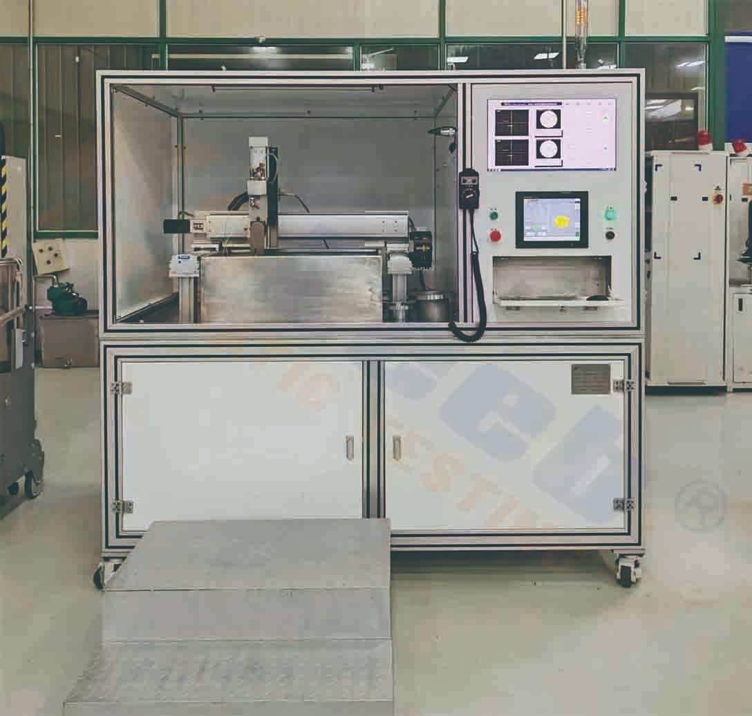 齒輪/飛輪水浸超聲系統(tǒng) 汽車(chē)行業(yè)用齒輪、飛輪等進(jìn)行無(wú)損檢測(cè)